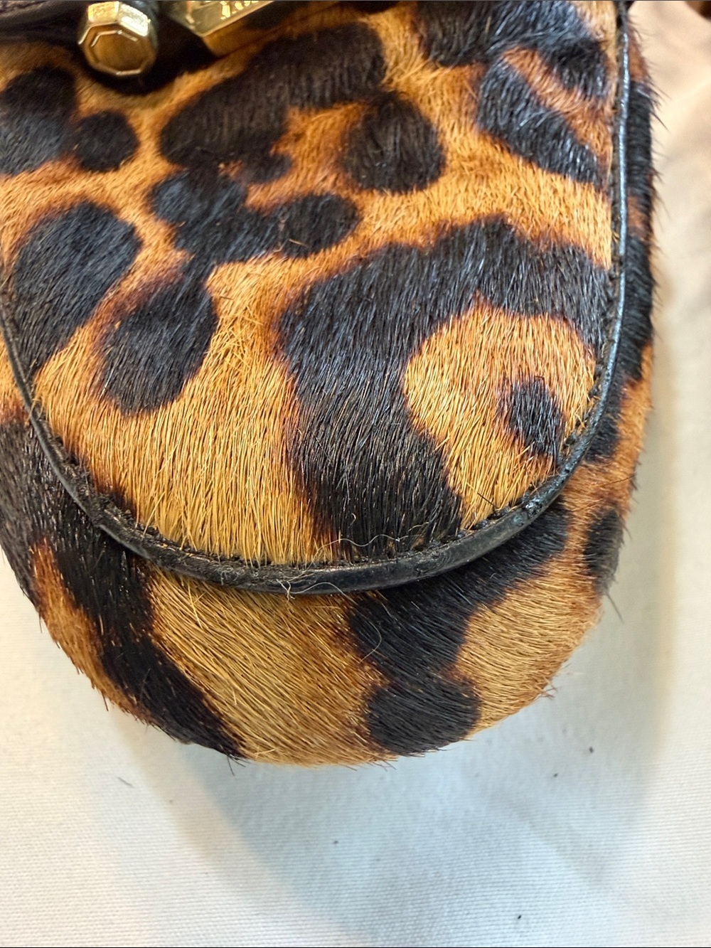 Louise et Cie Leopard Print Loafers with Gold Hardware - Picture 7 of 14